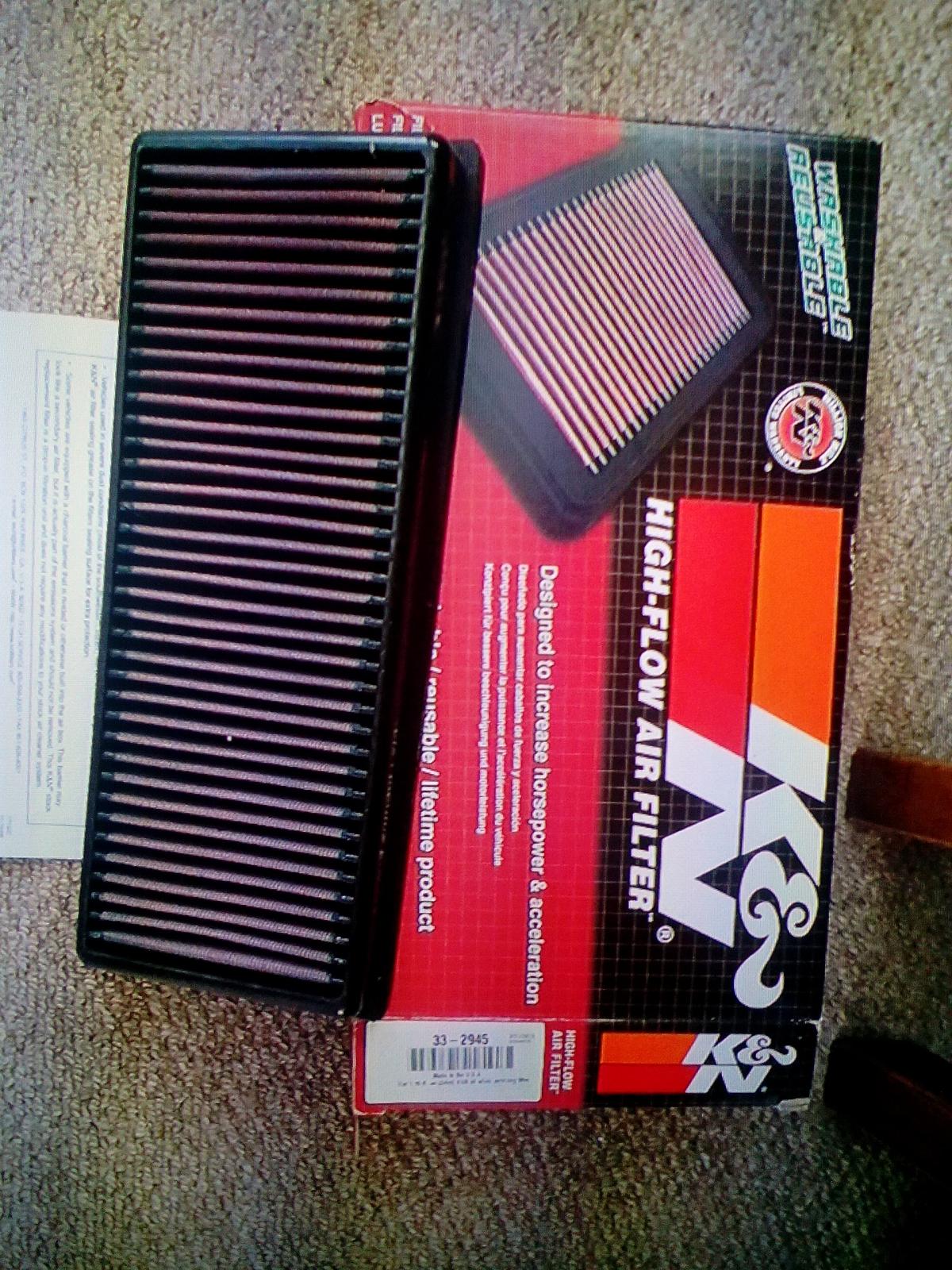 Audi A4 KSN performance air filter