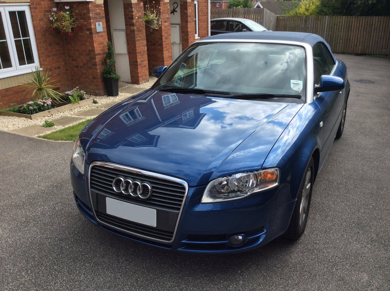2007 Audi A4 Convertible / Cabriolet 2.0 TFSI Blue Full MOT and FSH