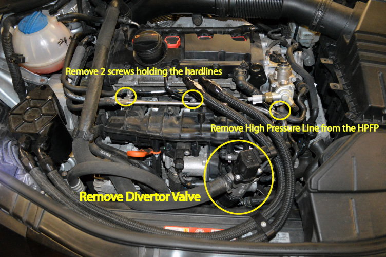 A5 2.0TFSI - Where is my DV valve located?
