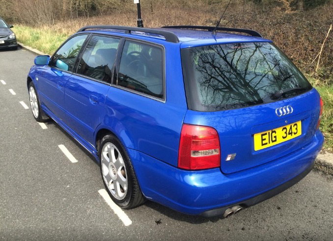 Stunning s4 avant 2.7bi turbo Nogaro blue