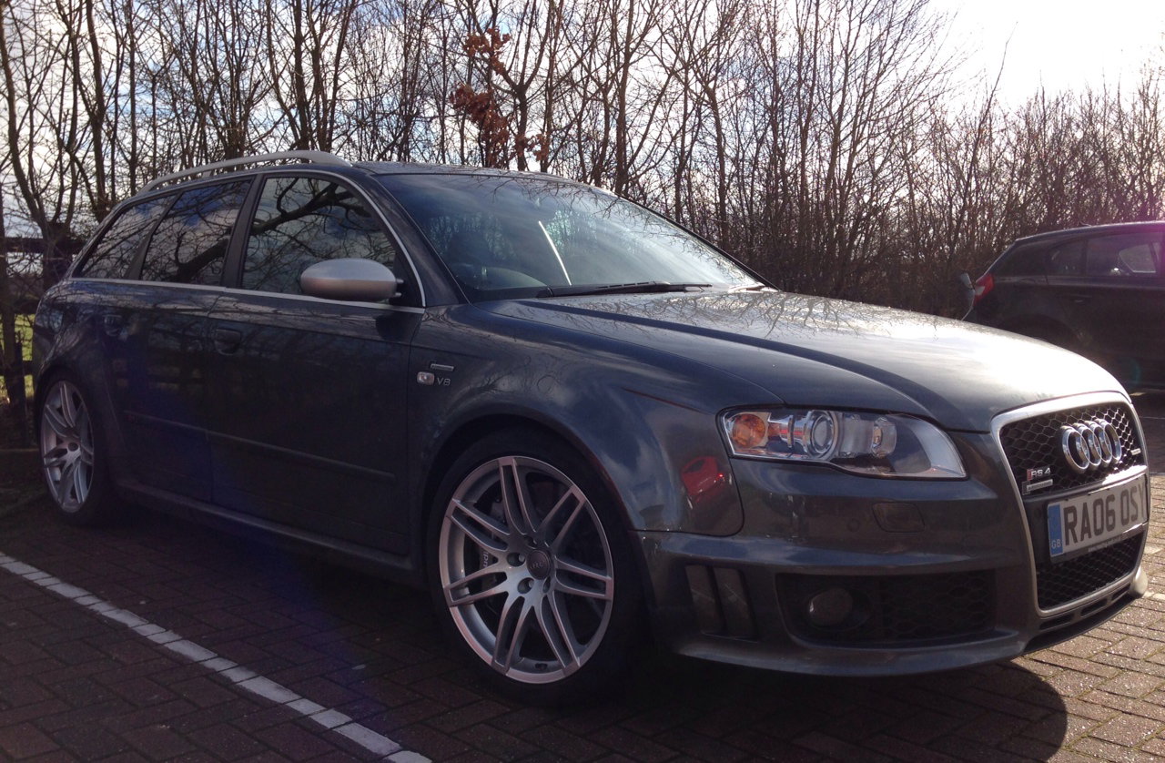 AUDI (B7) RS4 AVANT QUATTRO   - TTS Supercharger (nearly 600BHP/572Nm) & with Carbon Ceramic Brakes (front)