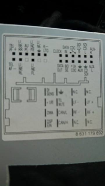 Audi A3 concert radio (help required)