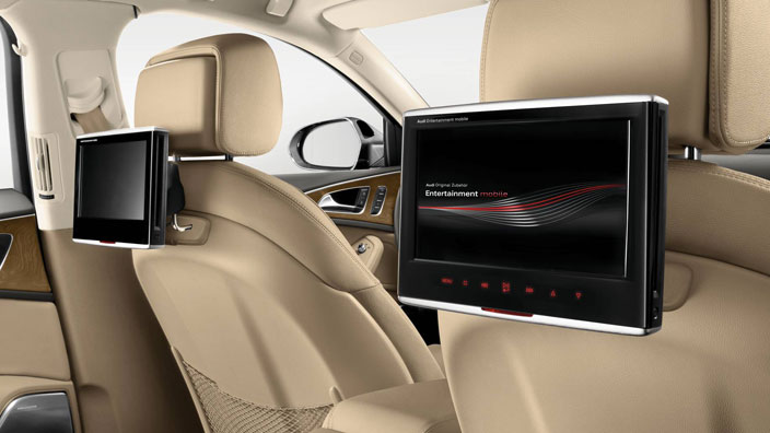GENUINE AUDI TWIN REAR DVD PACKAGE
