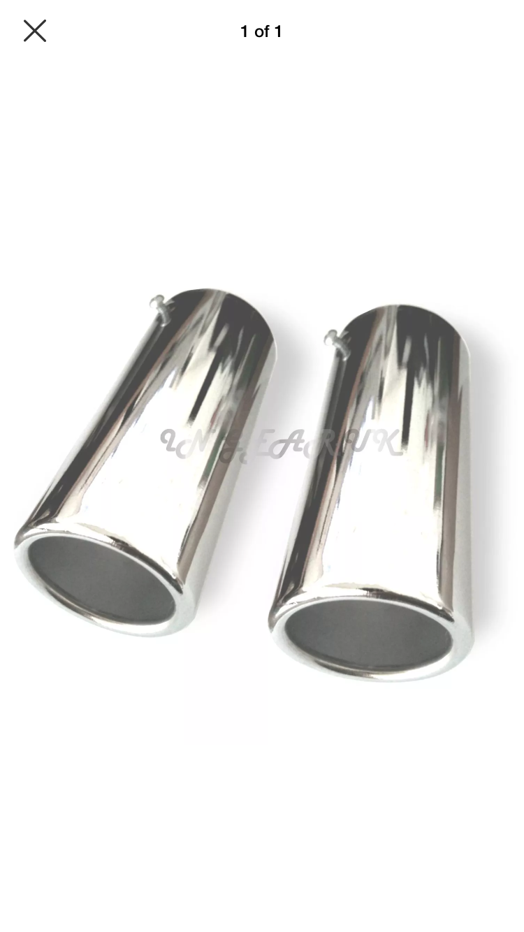 A4 B7 tail pipes