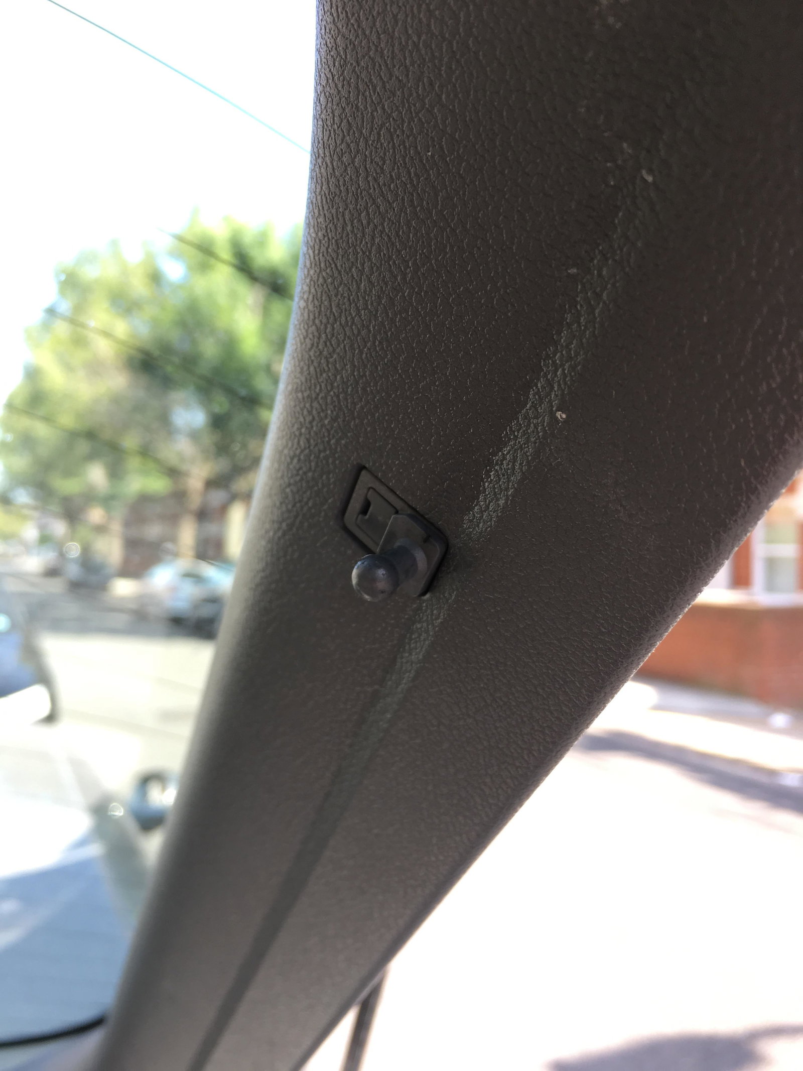 My parcel shelf peg has snapped off.
