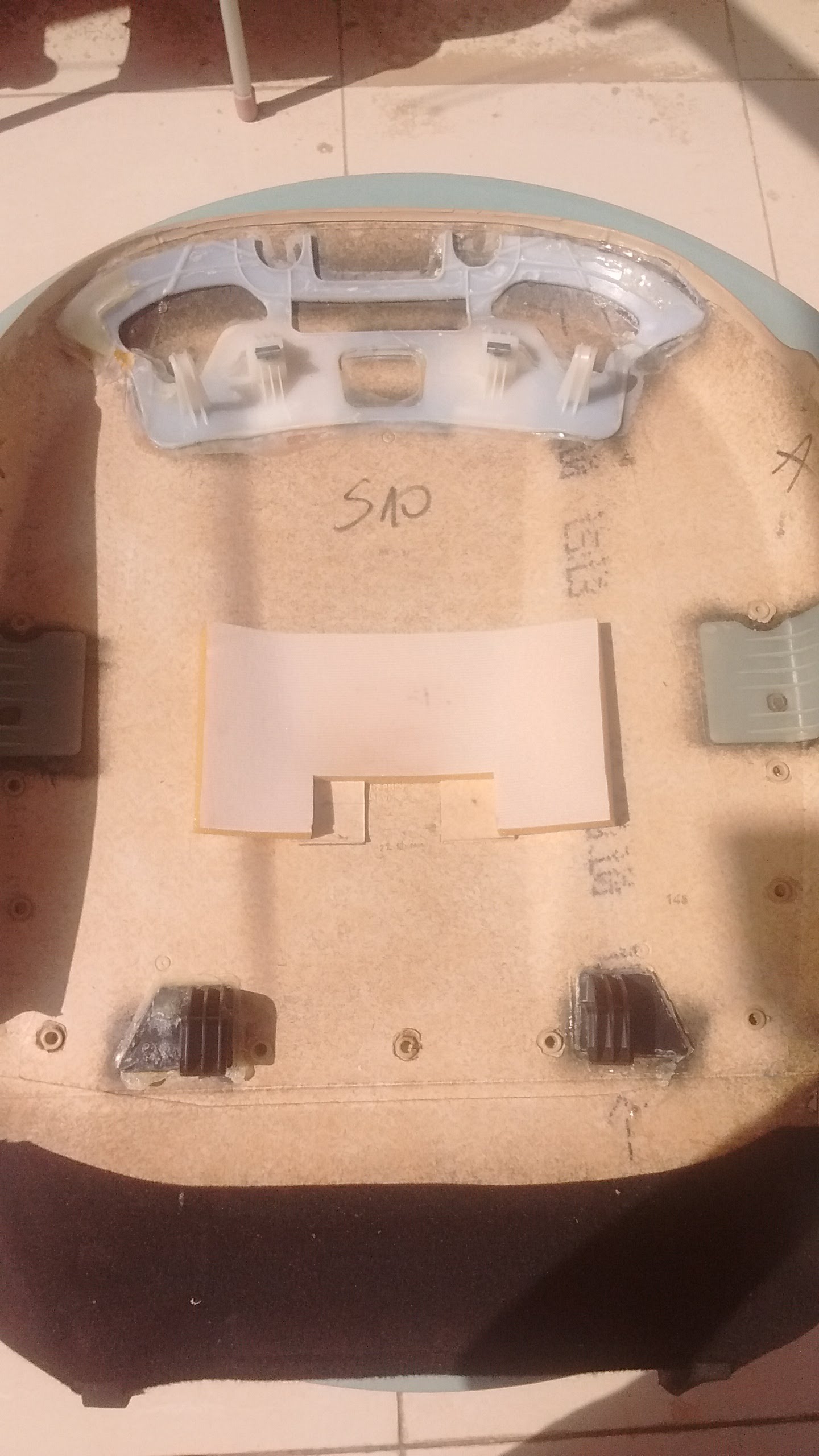 Fixing the front seat back panels + analysis