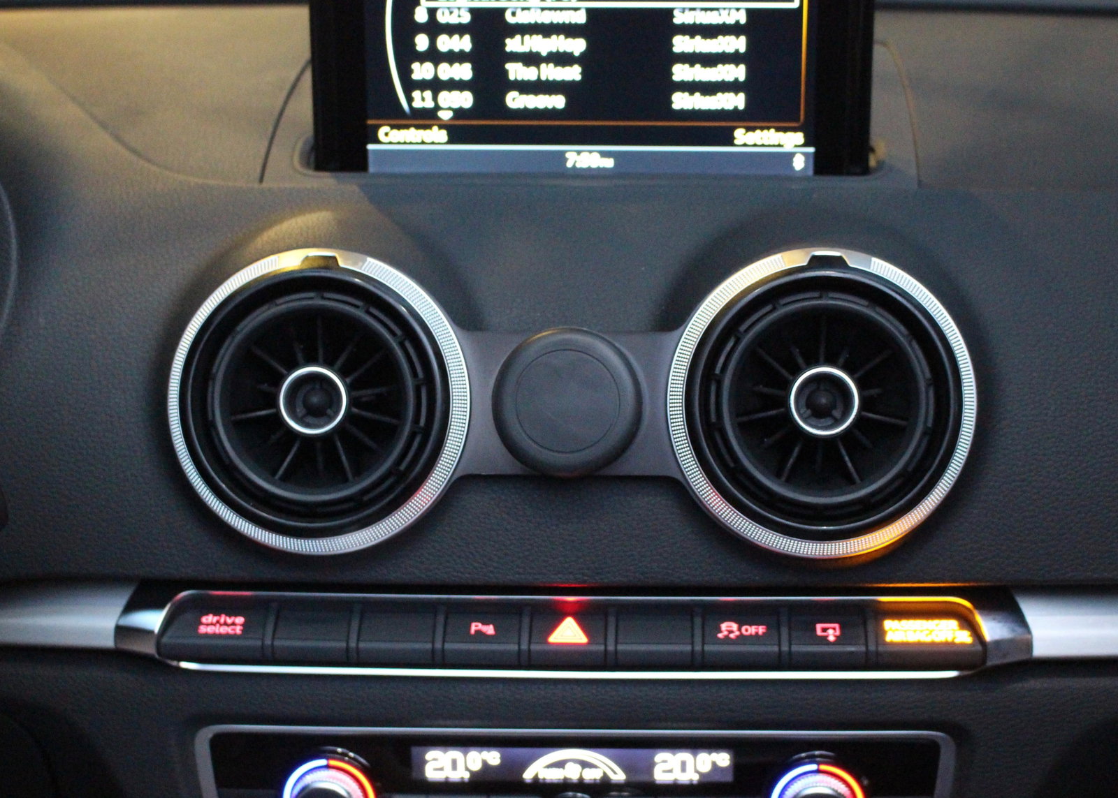 Custom designed Audi phone holder for A3, TT and Q2