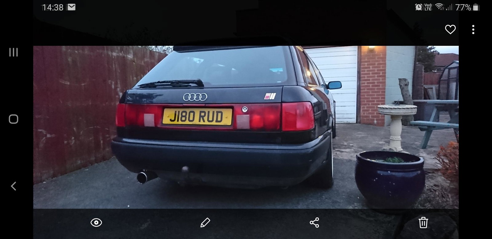 Audi 100CD 2.226 C3 Q44  1986