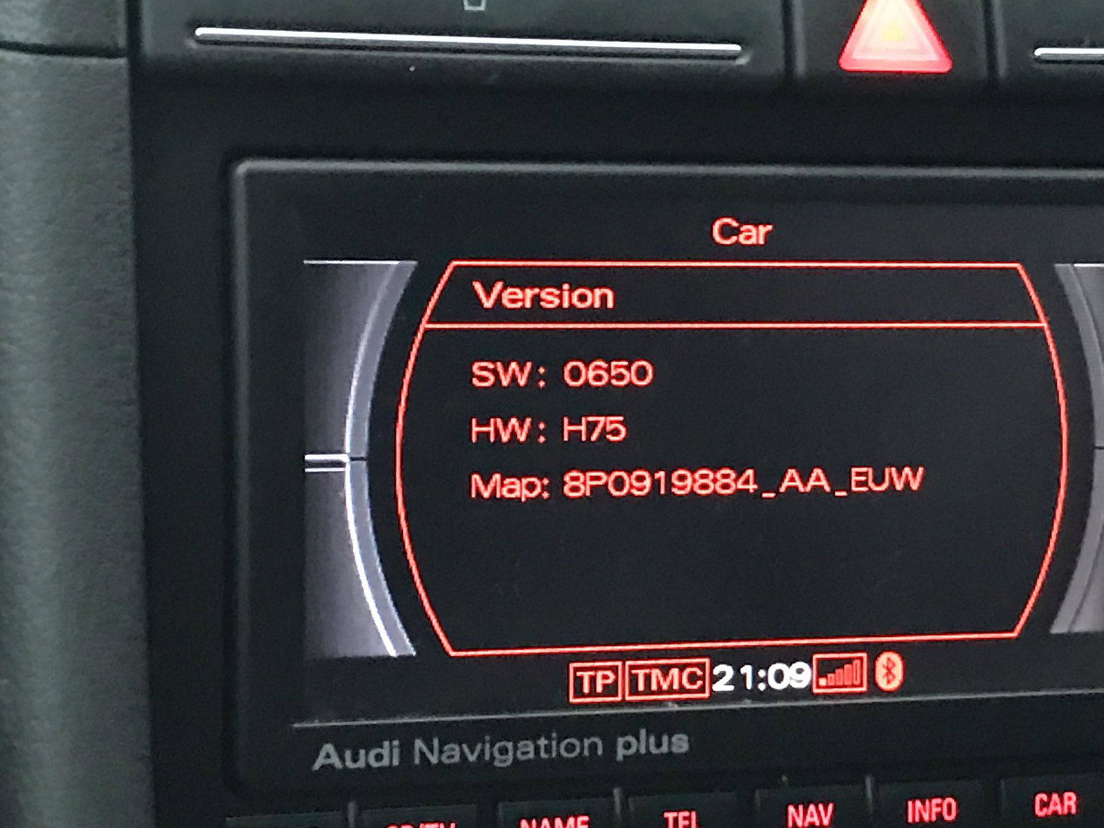 MMI Software update