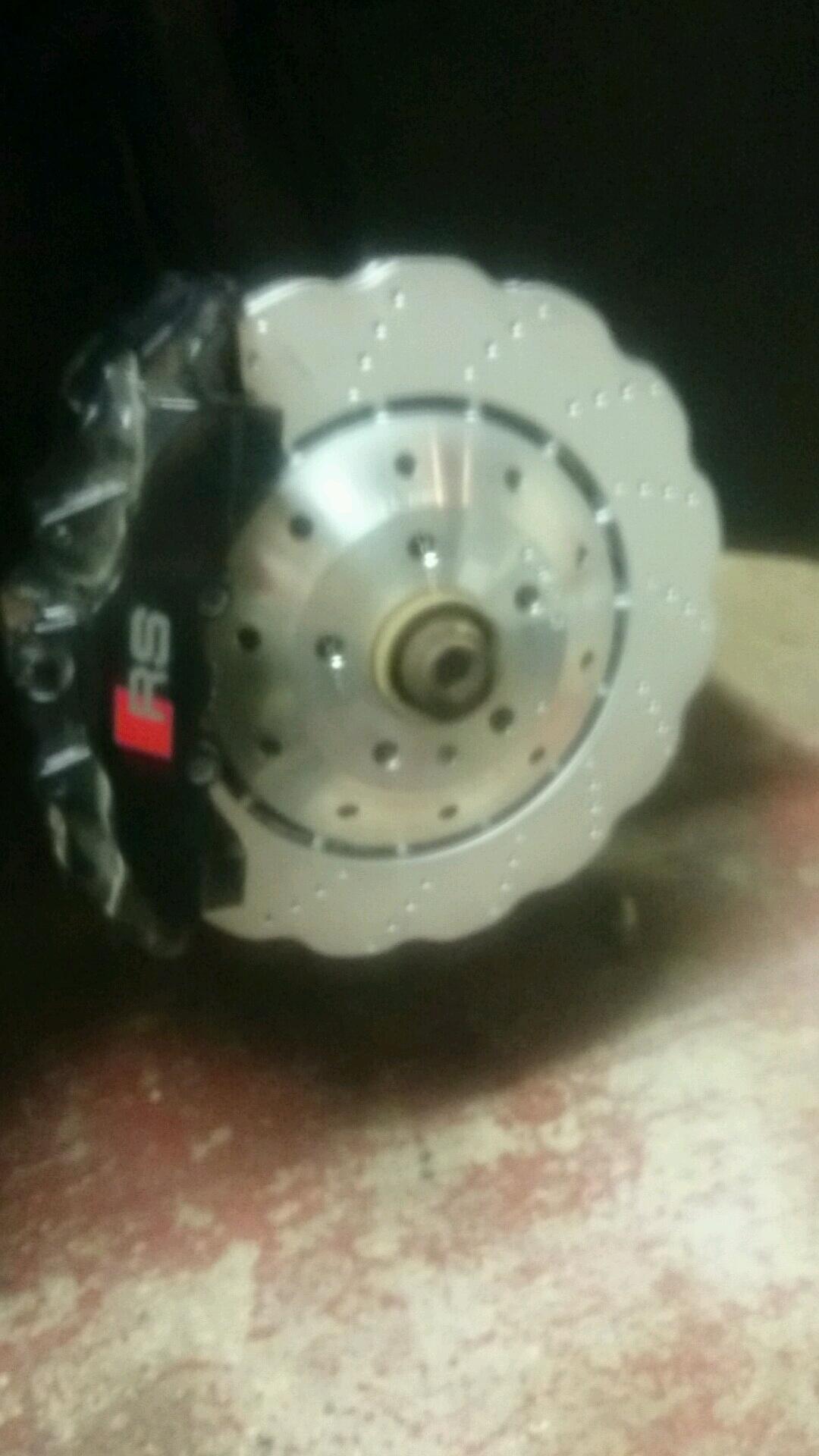 Audi 8 pot caliper kit