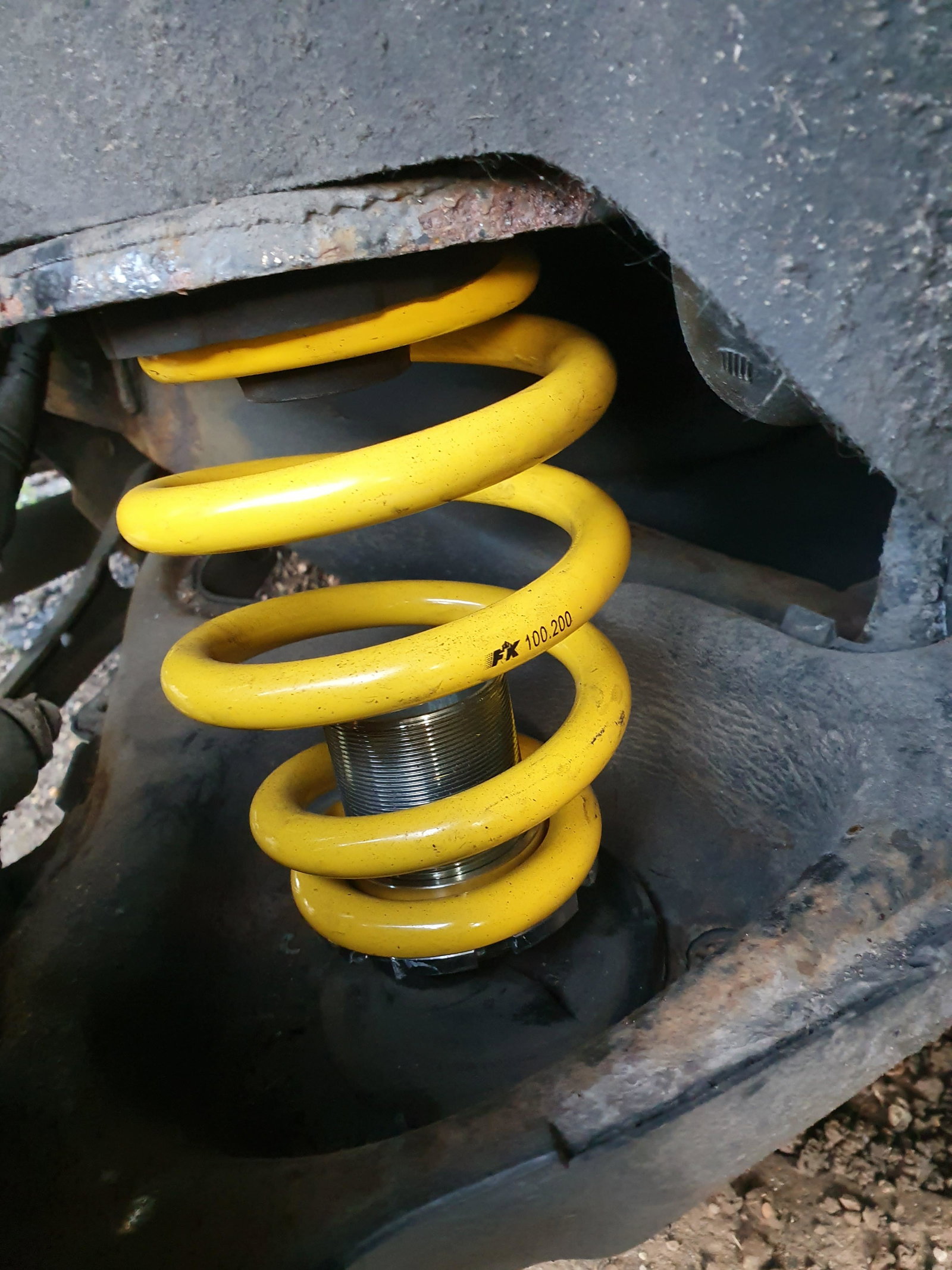 Can't lower rear suspension