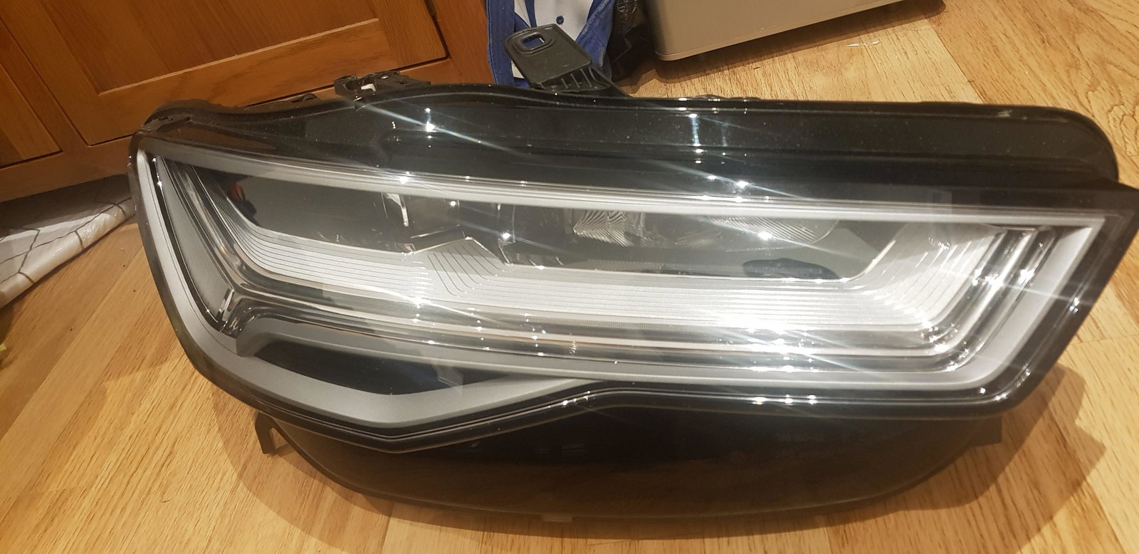 A6 c7 led headlight, driver side, facelift