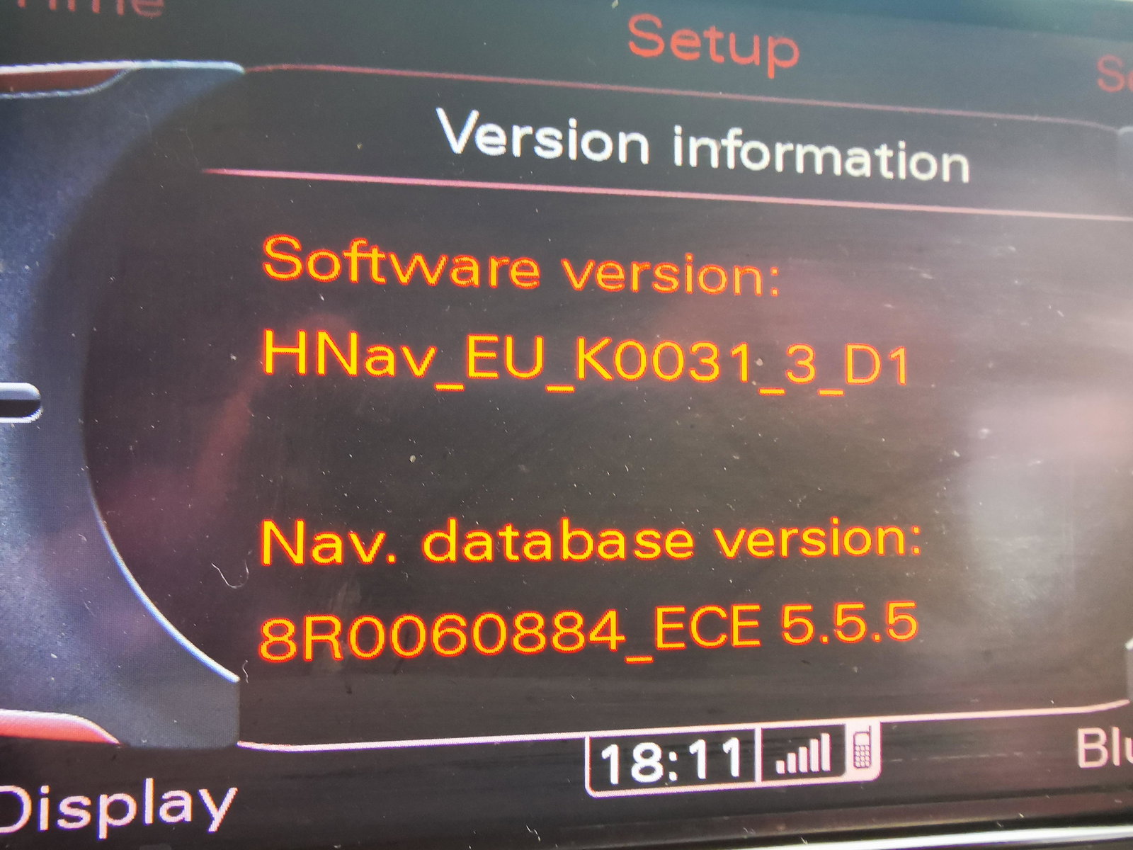 MMI 3G high swap out for bluetooth and Sat nav upgrade
