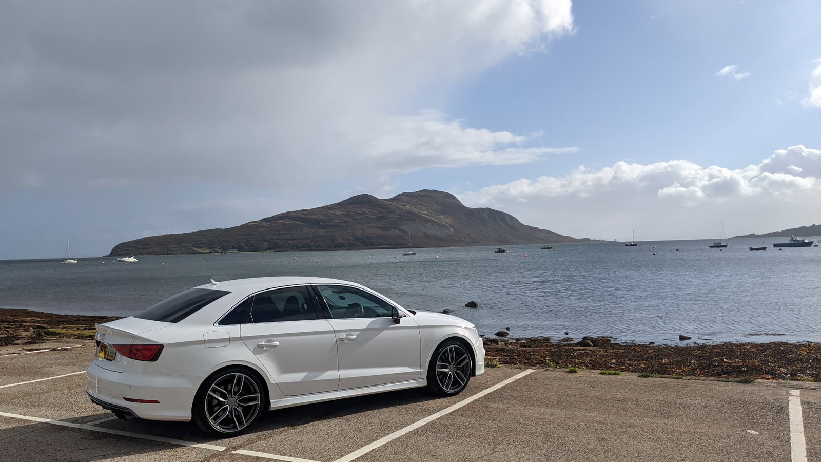 2016 S3 Saloon 51k. FASH. White. Supersports. 19" Forged Alloys w/18month Audi Warranty