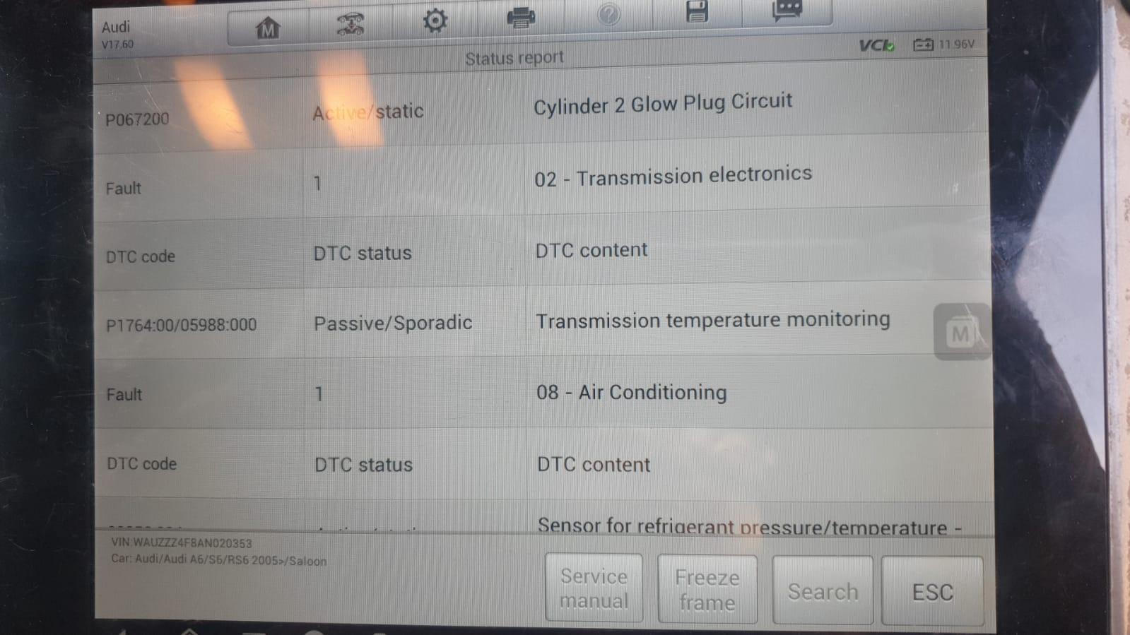 Audi A6 2009 Automatic Gearbox Issues