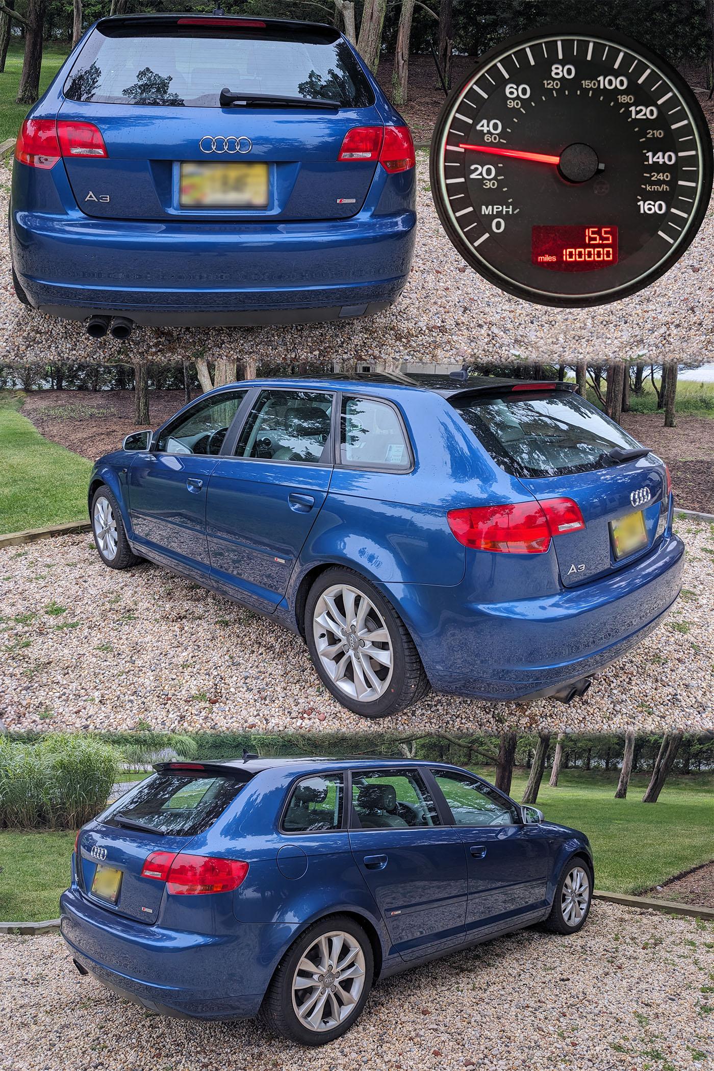 Just hit 100k on my 2007 A3 8P, owned since new
