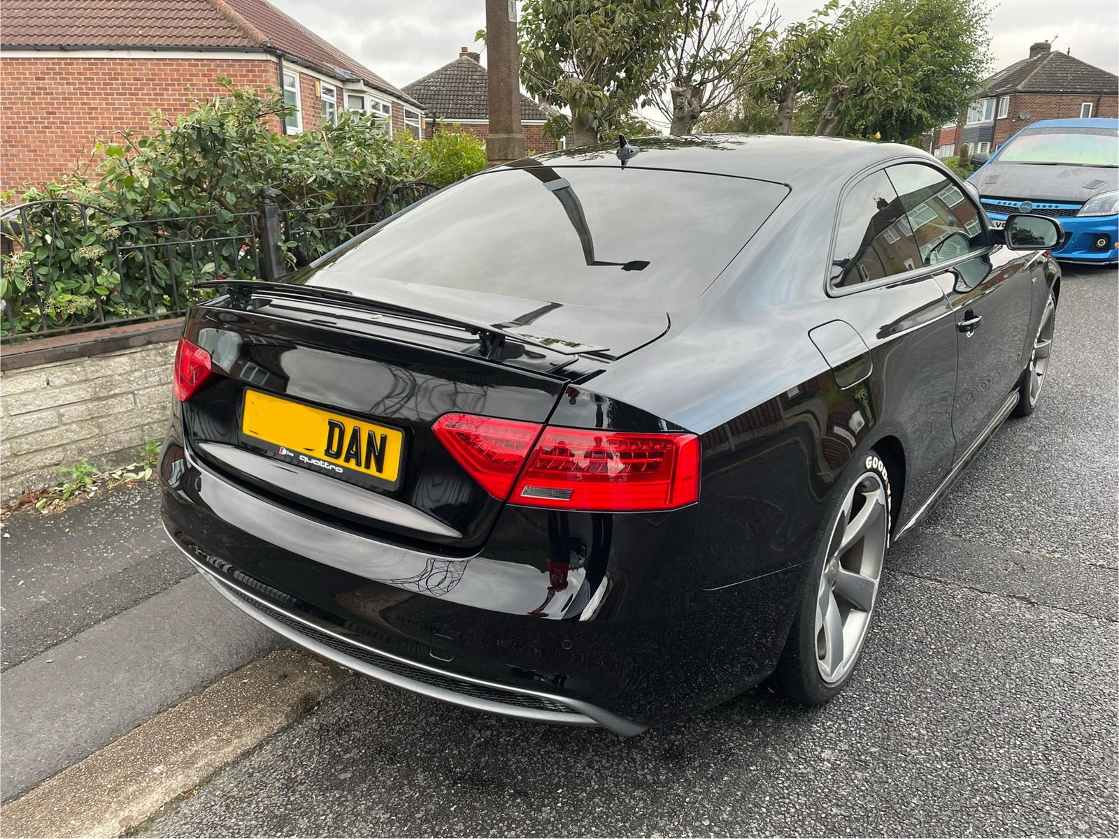 Audi A5 B8.5 retrofit RS5 boot lid + spoiler