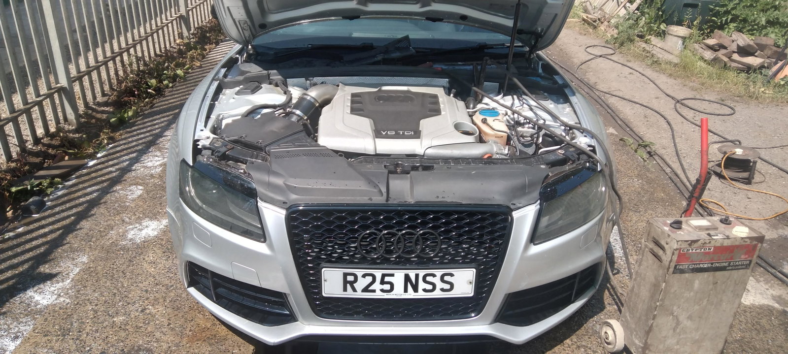 Induction kit for 3.0 TDI Quattro