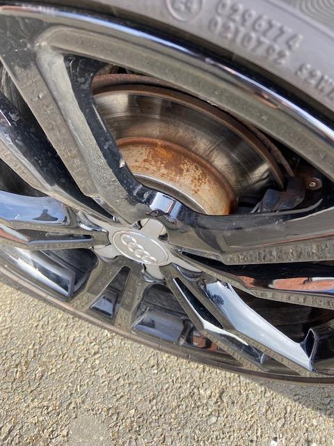 Newbie with rusty wheel rotas