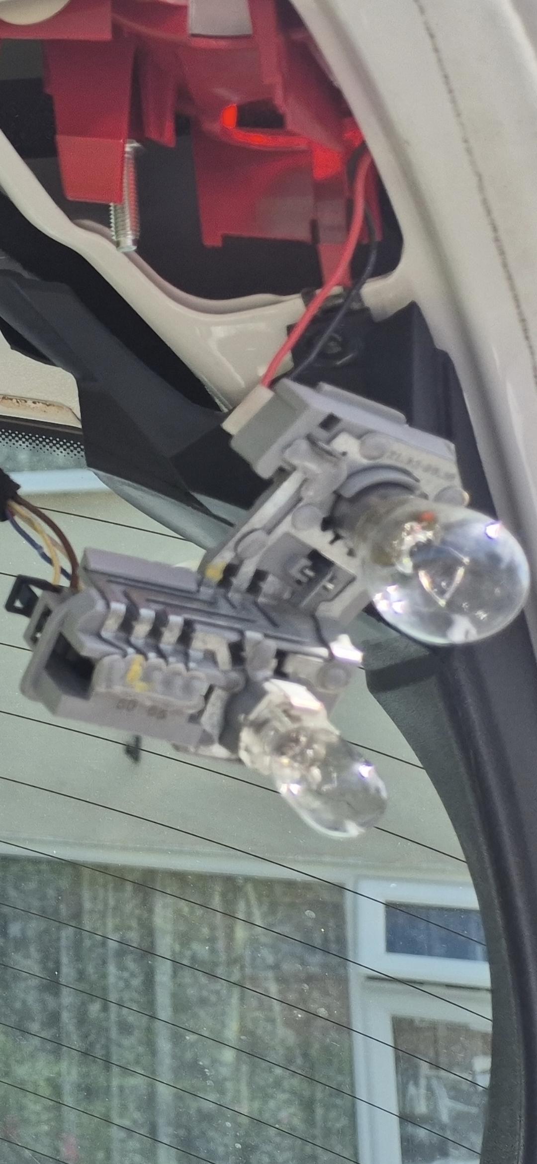 Rear fog lights not working .